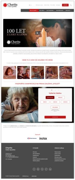Landing page