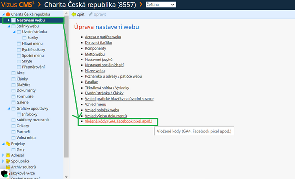 Vložení kódu-1