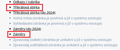 Typ stránky